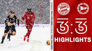Der streamingdienst überträgt damit das spiel der bayern gegen die arminen live und exklusiv. Snowy Spectacular Fight Back To Draw Highlights Fc Bayern Vs Arminia Bielefeld 3 3 Youtube