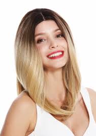 Expert colorist nancy braun is the owner of balayage in beverly hills, specializing in the art of balayage and haircolor. Perucke Mono Lace Front Mittelscheitel Glatt Ombre Balayage Braun Blond Kupferblond Vk 20 Mf