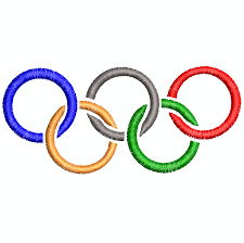 Die fünf ringe stellen die fünf erdteile dar, die durch den sport verbunden sind: Olympia Ringe