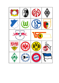 Make a football logo design using the logo maker. Logos German Bundesliga 2020 21 Quiz By Metbob