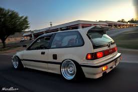I've been around for a couple of months now, reading a lot of topic but without posting any shit. Honda Civic Ef Ed7 Modified Slammed Stance Fitment Honda Crx Honda Civic Old School Cars