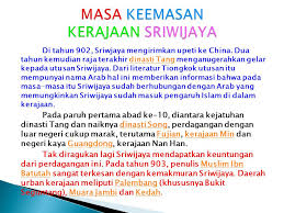 Presentasi Sejarah Kerajaan Sriwijaya Ppt Download