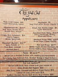 Information shown may not reflect recent changes. The Fat Cat Menu In Quincy Massachusetts Usa