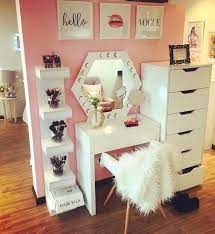 20 Best Makeup Vanities Cases For Stylish Bedroom Room Diy Bedroom Diy Room Inspiration