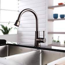 Oil rubbed bronze faucets feature a mixture of classic, rustic and modern art that can improve the aesthetic character of any kitchen. Kraus Khf20336kpf2220ksd30orb 36 Inch Farmhouse Double Bowl Stainless Steel Sink With Pull Out Faucet Soap Dispenser 10 Inch Bowl Depth 16 Gauge Satin Finish And Ab 1953 Compliant Oil Rubbed Bronze