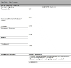 Art Lesson Plan Templates Teacher Lesson Plans Template Elementary Lesson Plan Template Lesson Plan Templates