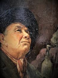 Proantic: Henri-Georges Bréard "Le Fumeur De Pipe"