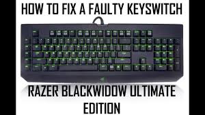 I spelled gatorade all over my keyboard for like 2 minutes it was working but just stopped all. How To Fix A Faulty Keyswitch Blackwidow Ultimate Fail Youtube