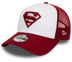 Superman New Era Kids Dc Comics Trucker Cap Ages 2 10 Years Lovemycap New Era Kids Superman News Trucker Cap