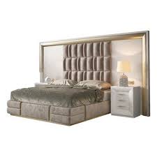 Hispania Home London Bedor123 Bedroom Set 3 Pieces Bed Size Queen Platform Bedroom Sets Bed Sizes Upholstered Platform Bed