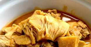Semasa proses ini, tutup penutup periuk. Gulai Daging Rebung Perlis