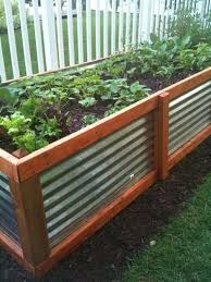 Galvanized Steel Raised Bed Garden Blogged Here Alamodestuff Flickr Above Ground Garden Diy Raised Garden Outdoor Gardens