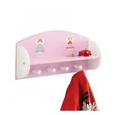 Porte Manteaux Mural Enfant Fille Rose Pricesse Zeller Kids Room Home Decor Furniture