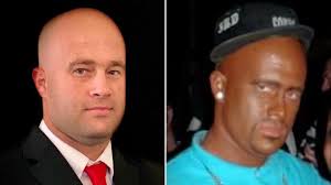A Republican candidate for sheriff preemptively released a photo of himself  in blackface