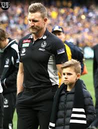 Nathan buckley will leave collingwood football club midway through the afl season as the winds of change continue to sweep through the club. Wayne Ludbey On Twitter Afleaglespies Mcg Aflgrandfinal2018 Collingwoodfc Coach Nathan Buckley Son Ace Leave The Ground After The Match Theagesport Agerealfooty Https T Co Cxdpmdwye1