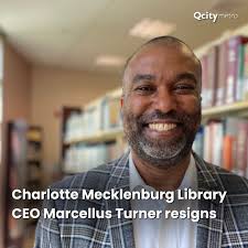 BREAKING: @cmlibrary CEO Marcellus Turner has announced his resignation,  effective May 2nd. Turner has led the library system through a period of  significant growth and development, including 🏛plans for a new Main