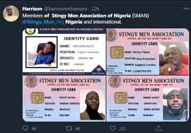 Setting the standard for #blackexcellence. Stingy Men Association Of Nigeria Sman Identity Card Form Don Jazzy Celebs Wey Join Stingy Men Association Wetin We Know Bbc News Pidgin