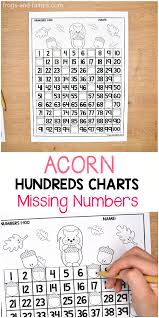 Acorn Hundreds Charts Missing Numbers Frogs And Fairies