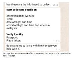 Around 360,000 british nationals visit malaysia each year. Is Malaysia Spying On Its Students In Australia Crikey