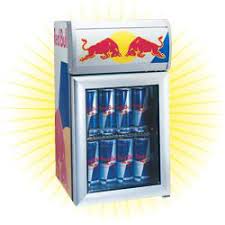 The Red Bull Fridge Is A Popular Push Strategy By The Energy Drink Company To Increase Recognition And Sales At The Point-of-purchase Ideias Para Oficinas Latas