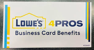 All lowe's business cardholders receive: Ymh7f6nw8z3agm