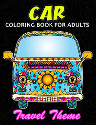 You can download or print a lot of coloring pages with modern transport in this section. Amazon Com Car Coloring Book For Adults Cute Coloring Book Easy Fun Beautiful Coloring Pages 9781986374378 Kodomo Publishing Books