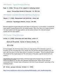 Apa interview citation basically depends on the nature of the interview. Write My Paper In Apa Format How To Write An Apa Style Paper