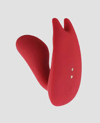 Комбинированный вибратор-кролик для одновременной внешней и внутренней стимуляции