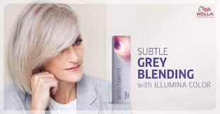 My natural hair color was light brown but it grey/white when i was in my 30s. Wella Subtle Grey Blending Adel Professional Blog
