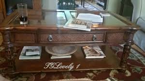American Signature West Indies Series Coffee Table With Drawer Coffee Table With Drawers Entryway Tables Coffee Table