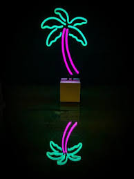 Palm Tree Neon Sign Aqua Berry Neon Signs Aqua Berry Palm Trees
