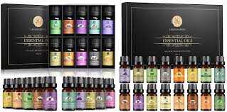 Lagunamoon premium essential oils set, 20 pcs pure natural aromatherapy oils lavender frankincense peppermint rose rosemary sandalwood 4.7 out of 5 stars 15,159 $32.99 $ 32. Amazon Com Lagunamoon Essential Oils Top 10 Gift Set Top 16 Oils Gfit Set For Diffuser Humidifier Massage Aromatherapy Skin Hair Care Health Personal Care