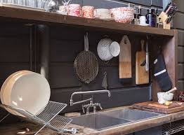 The shallow sink basin is ideal for a wide range of uses and include sturdy covers which help keep outside debris from getting in. Steal This Look A Stylishly Deconstructed Outdoor Kitchen Gardenista
