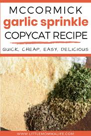 Mccormick garlic bread sprinkle recipe. Mccormick Garlic Bread Sprinkle Copycat Recipe That You Need Now Little Momma Life Recipe In 2020 Mccormick Garlic Garlic Bread How To Dry Basil