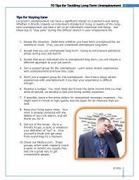 Cover Letter Examples Long Term Unemployed March 2021