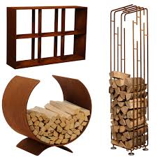 Die Perfekte Losung Fur Ihre Holzlagerung Im Garten Oder Innenbereich Regal Brennholz Lagerung Gartenideen Gartengest Brennholz Cortenstahl Holz