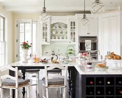 Love The Black White With Ice Cream Colors Accents French Country Kitchen Decorating Idea Cottage Style Kitchen Kitchen Design Decor Country Kitchen Designs