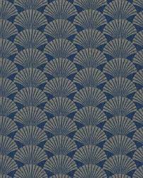 Marqués par le style indienne ou art and crafts, inspirés par l'ornementation chinoise quel plaisir de se laisser envoûter p ar le souvenir d'un âge d'or au détour d'un motif ou d'une teinte ! Papier Peint Vinyle Sur Intisse Geometrique Pearl Bleu Or Caselio Ref Srl100496025
