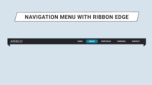 How To Create Ribbon Style Navigation Menu With Css Navigation Css Web Design