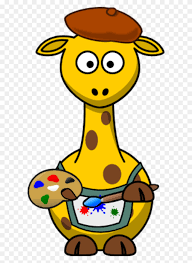 Modern sculpture ice sculpture art, sun rays, art, symbol, sun rays clipart png. Giraffe As A Painter Artist Vector Clip Art Image Makeup Artist Clipart Stunning Free Transparent Png Clipart Images Free Download