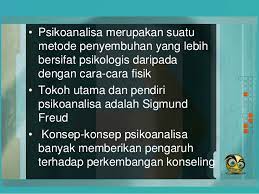 Teori psikoanalisis sigmund freud oleh: Teori Psikoanalisa Sigmund Freud