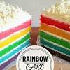 Rainbow cake merupakan sebuah kue lapis yang sangat digandrungi masyarakat indonesia pewarna makanan merah, jingga, kuning, hijau, biru dan ungu secukupnya. 1