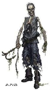 Pirates Of The Caribbean The Curse Of The Black Pearl Skeletons Pirate Skeleton Concept Art Google Search Pirate Art Creature Picture Pirate Skeleton