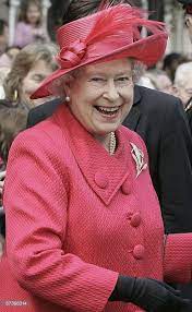 Pin By Sandy James On The Queen S Pink Hats Queen Hat Queen Elizabeth Laughing Queen Elizabeth Ii