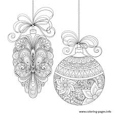 Coloring pages are all the rage these days. Adult Christmas Ornaments By Irinarivoruchko Coloring Pages Printable