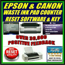 Malheureusement dans mon cas la configuration échouait à chaque fois. Epson Canon Printer Waste Ink Counter Repair Download Ebay