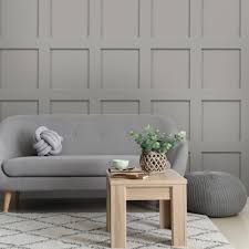Whether you're looking for a bit of privacy, dreaming of adding drama, or just want to decorate, curtains are one of the best ways to pull the design elements of a room together. Contemporary Wood Panel Wallpaper In Soft Grey I Love Wallpaper