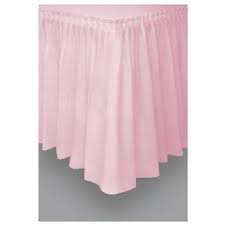 Plastic Table Skirt 29 X 14 Rectangular Party Walmart Com In 2020 Table Skirt Party Table Cloth White Table Cover