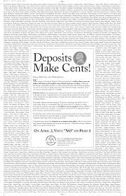 ON APRIL 2, VOTE “NO”ON PROP 1