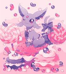 麦田このみ おえかきデザイナー on twitter cute pokemon wallpaper pink wallpaper anime pokemon eevee evolutions